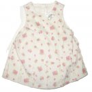 TCP CHILDRENS PLACE Ivory Cord Jumper Dress 3-6 Mo NEW