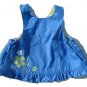 Reversible Blue Floral Swing Top 6-9 Mo NEW