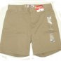 OLD NAVY Girls Tan School Shorts 14 R NEW