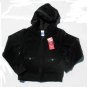 GYMBOREE Family Portrait Girls Holiday Black Velour Zip Hoodie Jacket 9 NEW