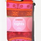 GYMBOREE Peruvian Doll Girls Red Tights 0 3 6 Mo NEW