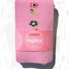 GYMBOREE Imaginary Friends Girls Pink Flower Tights 0 3 6 Mo NEW