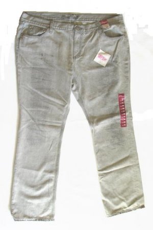 OLD NAVY Womens Plus Gray Distressed Jeans 20 NEW