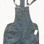 OLD NAVY Womens Stripe Denim Overalls Jeans Bibs XS 0 2 NEW