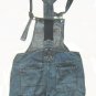 OLD NAVY Womens Stripe Denim Overalls Jeans Bibs XS 0 2 NEW