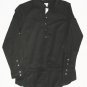 OLD NAVY Maternity Black Tunic Button Front Shirt Top M NEW