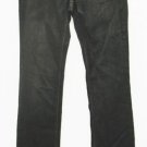 OLD NAVY Womens Black Stretch Denim Jeans Belt 6 Long NEW