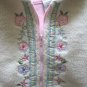 CRADLE TOGS Girls 3pc Jeans Shirt Wool Coat Outfit Set 3 6 Mo NEW