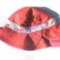 GYMBOREE Tea Garden Girls Reversible Orange Hat 3T 4T NWT NEW