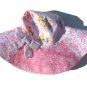 GYMBOREE Love In Air Girls Reversible Floral Wide Brim Hat 3T 4T NWT NEW