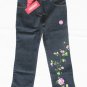 GYMBOREE Parisian Rose Girls Rose Jeans 7 NWT NEW
