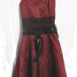 URBAN GIRL Juniors Burgandy Lace Formal Dress 3 4 NWT NEW