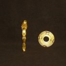 Sherle Wagner Gold-Plated Lever Handle and Back Plate (135)