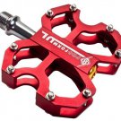 Bicycle Pedals Origin8 ProForm UL CNC Machined Sealed Bearings 9/16 Red MTB Bike