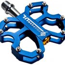Bicycle Pedals Origin8 ProForm UL CNC Machined Sealed Bearings 9/16 Blue MTB/BMX