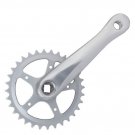 Kids/Folding Bicycle Crankset Cotterless 3 Piece Crank Alloy 32 X 152 Steel Ring