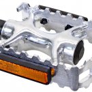 Bicycle Pedals Sunlite Sport 1 Piece Alloy 9/16 inch Silver Bike Gear New