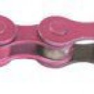 Bicycle Chain KMC 1/2 x 1/8 Inch Z410 Pink 112 Links Bike Parts