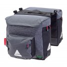 Bicycle Commuter Bag Axiom Pannier Seymour O-Weave Twin P25 Grey/Black New