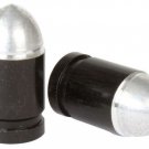 Bicycle Inner Tube Valve Caps Trick Top Presta Bullet Black