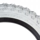 Bicycle Tire SunLite 14 x 2.125 White MX3 K50 Bike Tires Each New