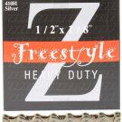 Bicycle Chain KMC 1/2 x 1/8 Inch Heavy Duty Silver 410H Nickel Plated 98 Links