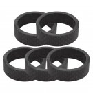 Bike Bicycle Head Part Origin8 Shim Carbon Fiber 10mm x 1-1/8 Bag/5 Bike Parts