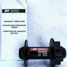 DT Swiss Front Wheel Bicycle Hub DT 370 MTB 32h/100mm/6 Bolt Black No Skewer New