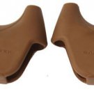 Dia-Compe Non Aero Bicycle Brake Lever Hood Set Brown New Bike Road Rubber New