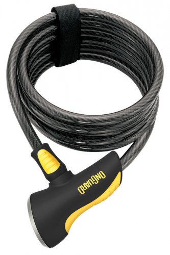 Bicycle Lock On Guard Cable 8029 Doberman Key 6 Feet x8mm New