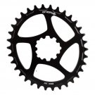 Bicycle Chainring Origin8 HoldFast Oval Direct BB30 34T 10/11 Speed Black