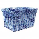 Bicycle Riding Basket Liner Croozer Candy Hawaiian 14 Blue New