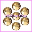 144 SWAROVSKI CRYSTAL LT. COL. TOPAZ Flatback rhinestones 16ss 2028