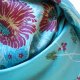 scarf (viola floral)