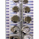 NYCPARTS TRIPLE CHROME carries SUZUKI HAYABUSA GSX-R 1300 (99-07) TRIPLE CHROMED AXLE DRESS UP KITS