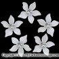 5 Swarovski Crystal Rhinestone Zara Flower Bridal Hair Pins Wedding