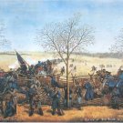 Big Blue Battle Kansas 1864 Civil War canvas art print Samuel Reader