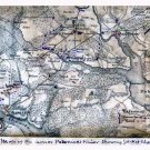 Lower Potomac River Picket Lines 1862 Civil War map by Sneden