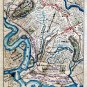 March from Malvern Hill to Harrison's Landing Virginia 1862 Civil War map by Sneden
