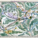 Warrenton Junction Orange and Alexandria railroad Virginia 1863 Civil War map by Sneden