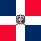 Dominican Republic República Dominicana Flag bandera art print