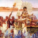 The Finding of Moses Christian bible canvas art print by Alma Tadema