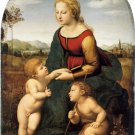 La Belle Jardiniere 1507 woman canvas art print by Raphael