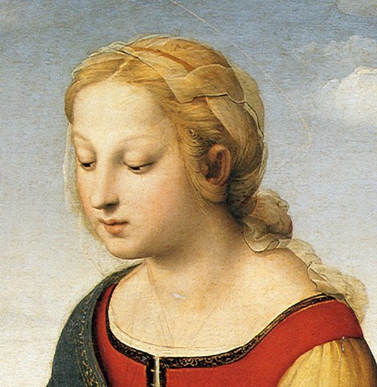 La Belle Jardiniere 1507 woman canvas art print by Raphael