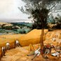 The Harvesters 1565 canvas art print by Jan Brueghel the Elder