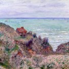Cabin of the Customs Watch 1882 seascape canvas art print by Claude Monet