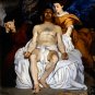 The Dead Christ Angels religious Christian canvas art print by Manet