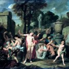 Het feest van Bacchus 1680 mythology canvas art print by Gerard or Gérard de Lairesse