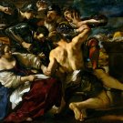 Samson Captured by the Philistines Bible canvas art print by Barbieri