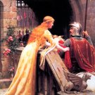 God Speed 1900 woman canvas art print by Edmund Blair Leighton